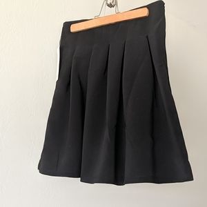 Tobi black skater skirt